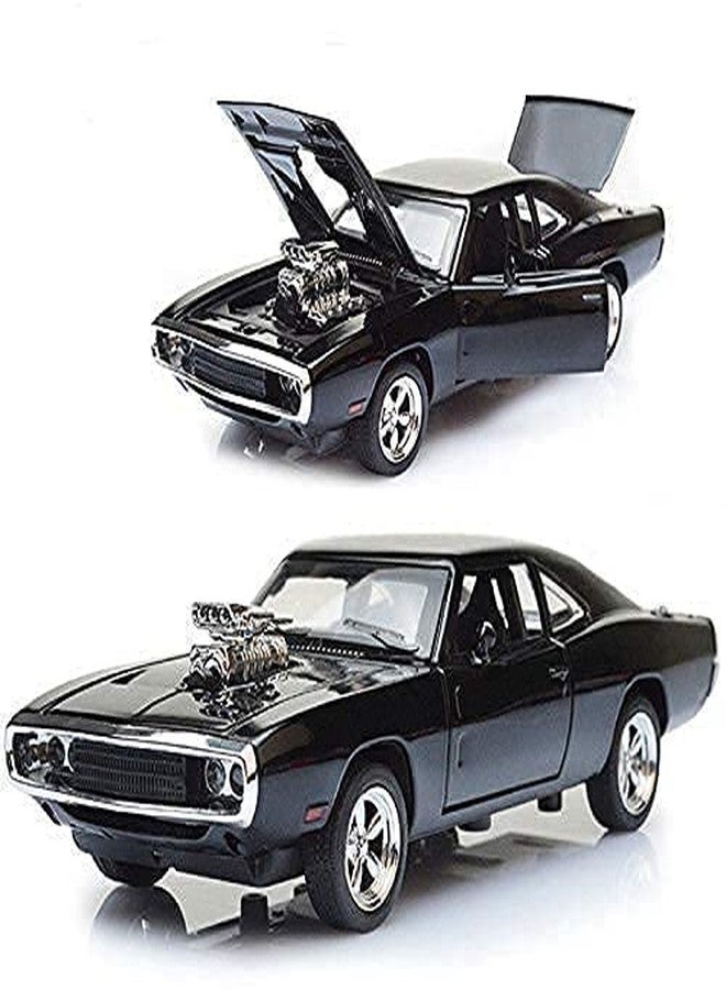 Sky Tech® Fast & Furious 7 Model Car Sports Car 1:32 Exclusive Alloy Metal Pull Back Die-cast Diecast Metal Pullback Toy with Openable Doors & Light Music Toys for Kids【Colors as Per Stock】 - Image 1